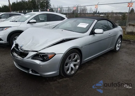 2006 BMW 650I z USA, uszkodzony, nr VIN WBAEK13466CN77916